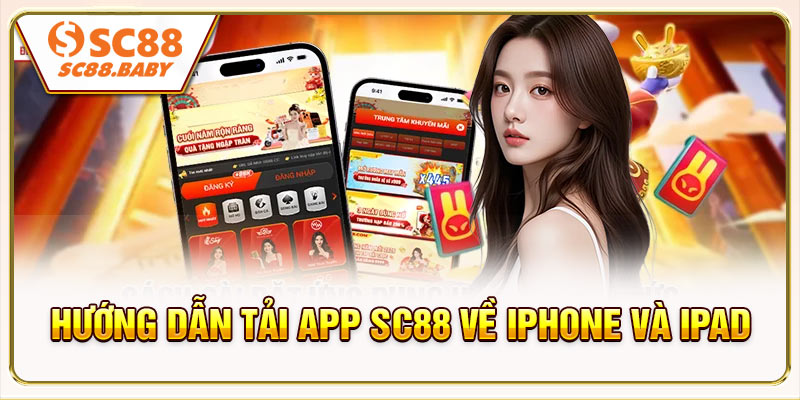 Hướng dẫn tải app SC88 về iPhone và iPad