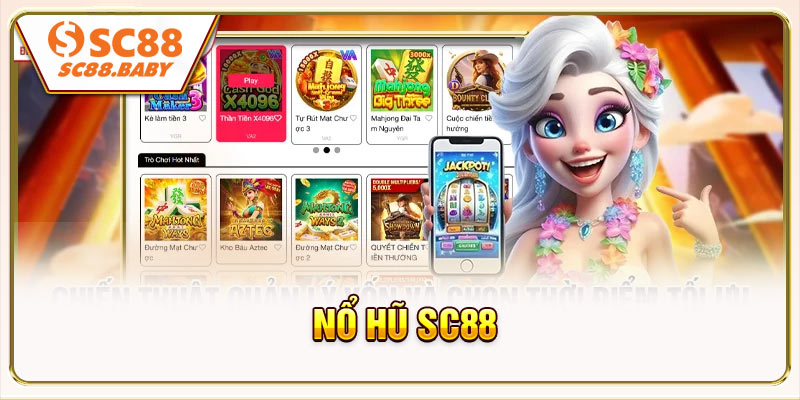 Kho slot nổ hũ SC88 cùng hệ thống jackpot