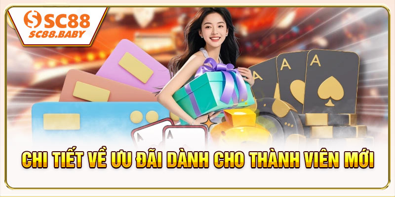 Chi tiết về ưu đãi dành cho thành viên mới